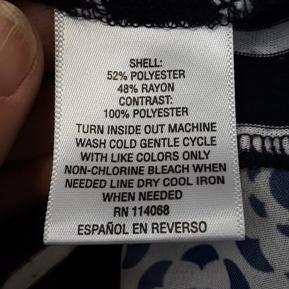 MAISON jules Navy & White Stripe Sleeveless Tunic - Picture 6 of 8